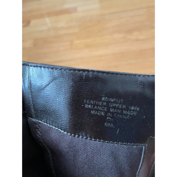 New Bandolino Genuine Leather Dark Brown Calf boots zipper 6M - Picture 5 of 6